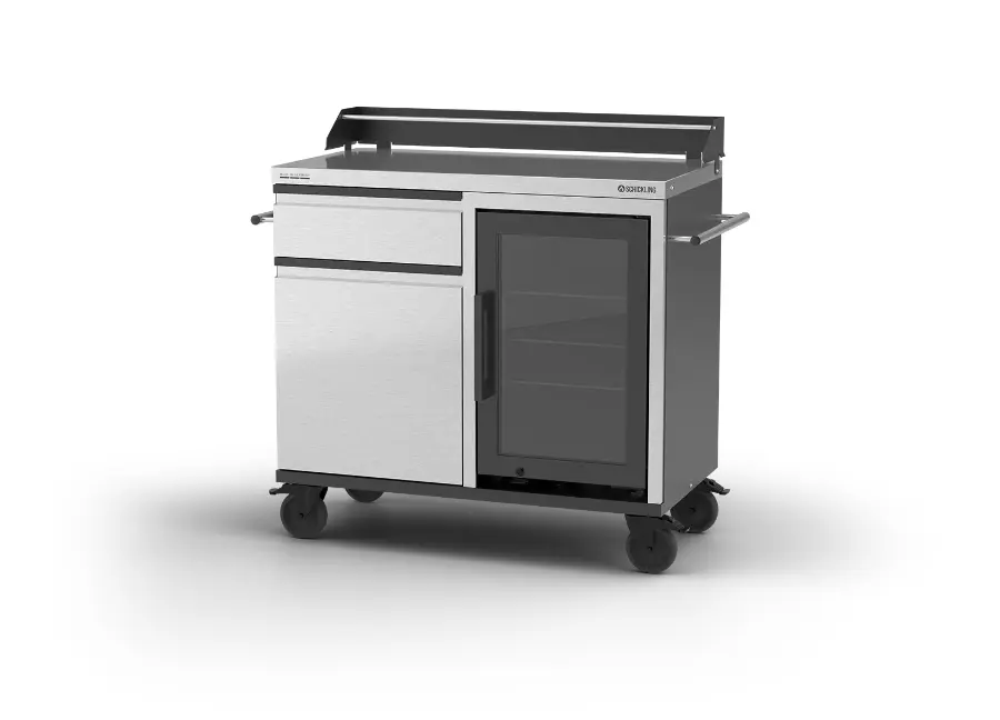 Grilltisch Cool Buddy mit Kühlschrank